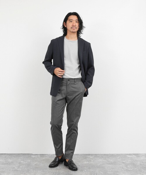 NOLLEY’S(ノーリーズ)の「【BECシリーズ】立体ボーダーTシャツ(Tシャツ/カットソー・メンズ・ブルー系その他/ホワイト系その他/ブラック系その他・M/L/XL/S)」の16枚目の写真