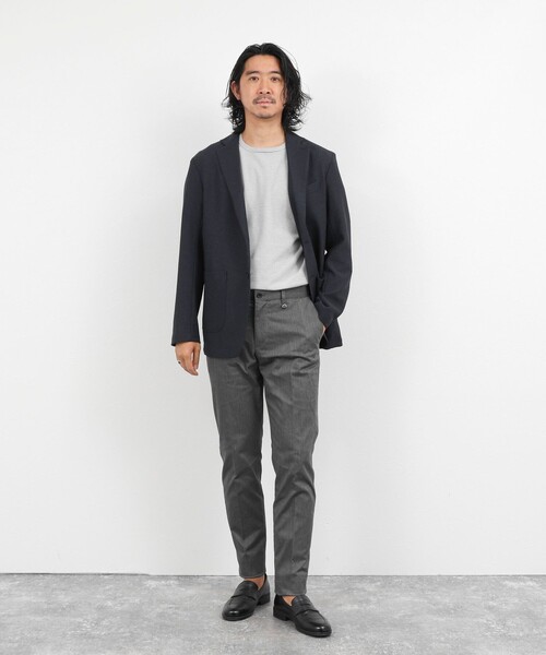 NOLLEY’S(ノーリーズ)の「【BECシリーズ】立体ボーダーTシャツ(Tシャツ/カットソー・メンズ・ブルー系その他/ホワイト系その他/ブラック系その他・M/L/XL/S)」の17枚目の写真