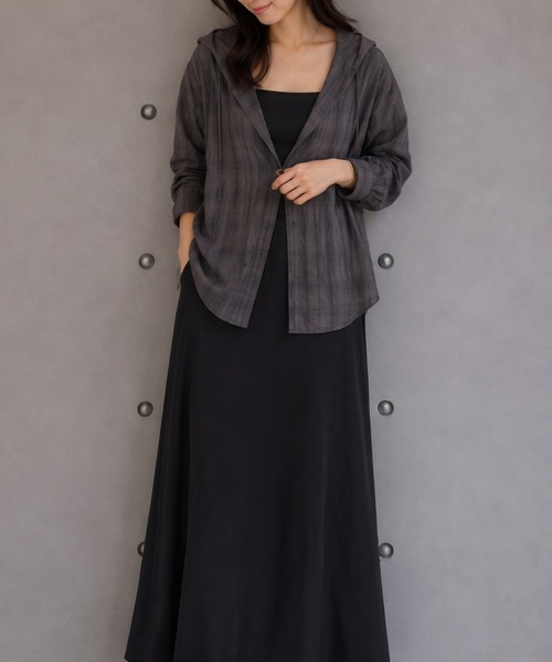 モデル身長：157cm
着用サイズ：FREE