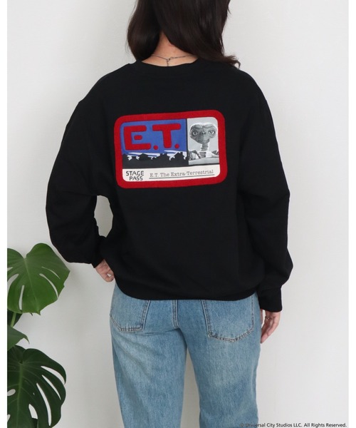 Ha-Li-C STORE（ハリックストア）の「【ET】サガラ刺繍スウェット（スウェット・メンズ・ブラック/オフホワイト/レッド・MEDIUM/LARGE/X-LARGE）」の2枚目の写真