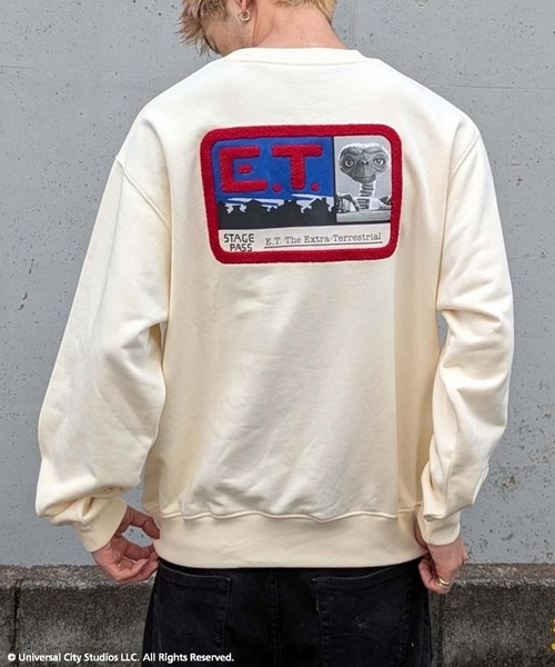Ha-Li-C STORE（ハリックストア）の「【ET】サガラ刺繍スウェット（スウェット・メンズ・ブラック/オフホワイト/レッド・MEDIUM/LARGE/X-LARGE）」の5枚目の写真