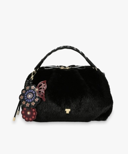 ANNA SUI(アナスイ)の「コティ 2wayハンドバッグ(ハンドバッグ・レディース・ブラック/ブラウン・FREE)」の1枚目の写真