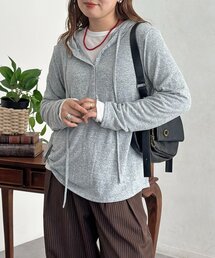 【WEB限定】ヘンリーシアーニットパーカー