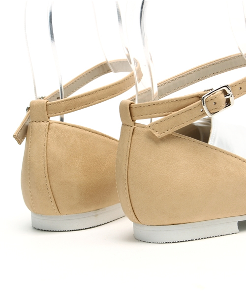 FREE'S MART（フリーズマート）の「セパレートフラットシューズ（パンプス・レディース・ブルー/シルバー/ホワイト・LARGE/MEDIUM）」の10枚目の写真