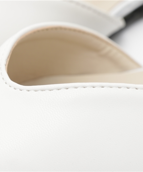 FREE'S MART（フリーズマート）の「セパレートフラットシューズ（パンプス・レディース・ブルー/シルバー/ホワイト・LARGE/MEDIUM）」の6枚目の写真