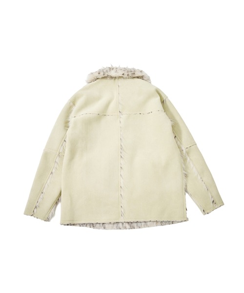 FTW(エフティダブリュー)の「REVERSIBLE FUR COAT(その他アウター・レディース・ライトグリーン/ブラック・FREE)」の8枚目の写真