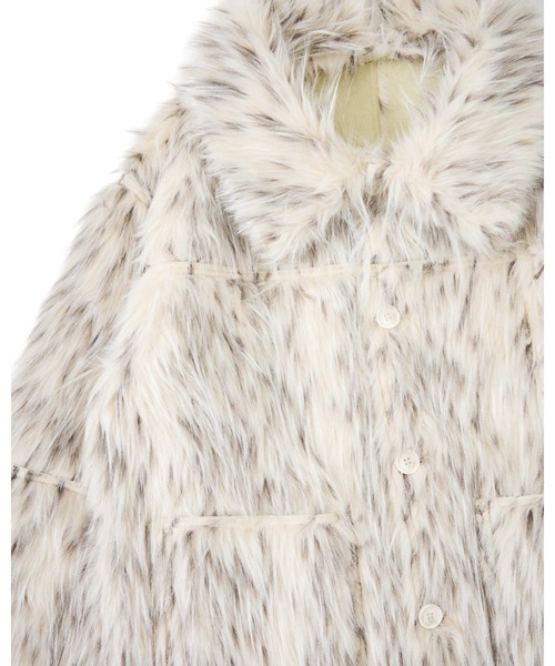 FTW(エフティダブリュー)の「REVERSIBLE FUR COAT(その他アウター・レディース・ライトグリーン/ブラック・FREE)」の12枚目の写真