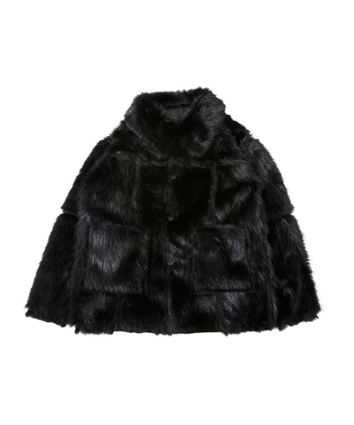 FTW(エフティダブリュー)の「REVERSIBLE FUR COAT(その他アウター・レディース・ライトグリーン/ブラック・FREE)」の13枚目の写真