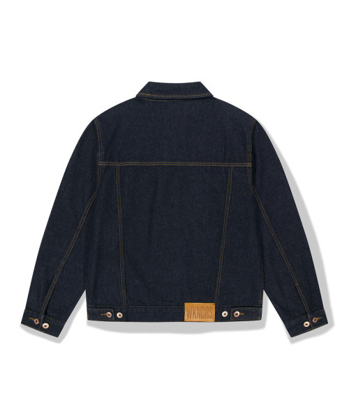WKNDRS(ウィーキャンドース)の「OG TRUCKER JACKET (D.BLUE)(デニムジャケット・レディース・その他・MEDIUM/LARGE/X-LARGE)」の2枚目の写真