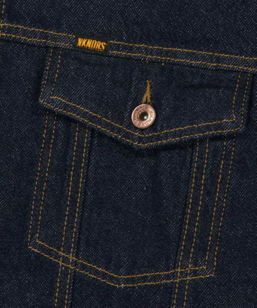 WKNDRS(ウィーキャンドース)の「OG TRUCKER JACKET (D.BLUE)(デニムジャケット・レディース・その他・MEDIUM/LARGE/X-LARGE)」の5枚目の写真