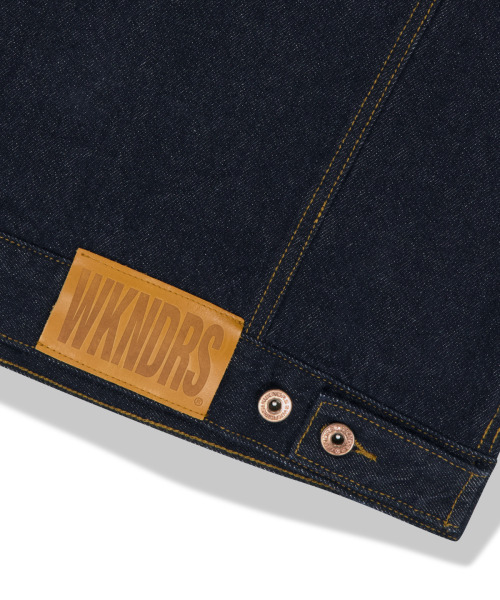 WKNDRS(ウィーキャンドース)の「OG TRUCKER JACKET (D.BLUE)(デニムジャケット・レディース・その他・MEDIUM/LARGE/X-LARGE)」の7枚目の写真