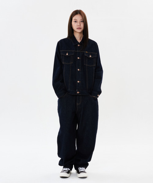 WKNDRS(ウィーキャンドース)の「OG TRUCKER JACKET (D.BLUE)(デニムジャケット・レディース・その他・MEDIUM/LARGE/X-LARGE)」の9枚目の写真