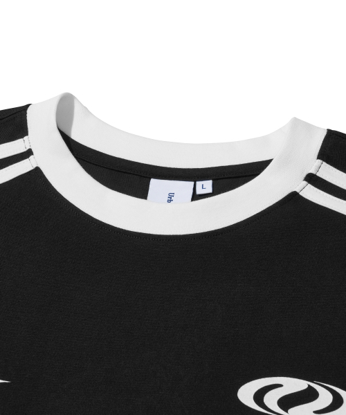 URBANDTYPE(アーバンディタイプ)の「フットボールジャージロングスリーブ_ブラック(Tシャツ/カットソー・メンズ・その他・SMALL/MEDIUM/LARGE)」の5枚目の写真