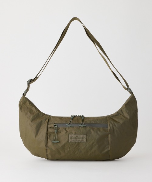 WILD THINGS（ワイルドシングス）の「【WILD THINGS】DURABLE BOAT SHOULDER（ショルダーバッグ・レディース・ブラウン/オリーブ/ブラック・ONE SIZE）」の3枚目の写真