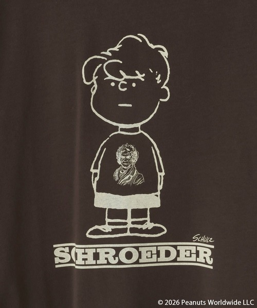 LOWRYS FARM(ローリーズファーム)の「【LFM(U)】PEANUTSプリントTロングスリーブ 1063429(Tシャツ/カットソー・メンズ・ブラウン/グレー/ライトブルー・LARGE/MEDIUM)」の10枚目の写真