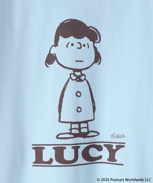 LOWRYS FARM(ローリーズファーム)の「【LFM(U)】PEANUTSプリントTロングスリーブ 1063429(Tシャツ/カットソー・メンズ・ブラウン/グレー/ライトブルー・LARGE/MEDIUM)」の12枚目の写真