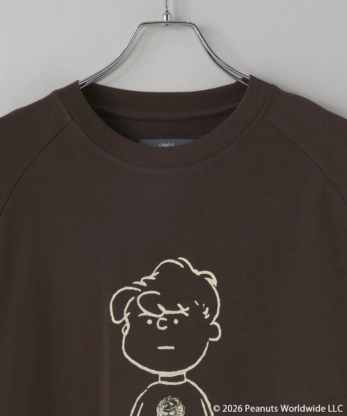 LOWRYS FARM(ローリーズファーム)の「【LFM(U)】PEANUTSプリントTロングスリーブ 1063429(Tシャツ/カットソー・メンズ・ブラウン/グレー/ライトブルー・LARGE/MEDIUM)」の5枚目の写真