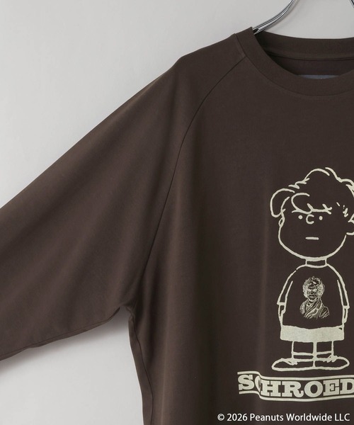 LOWRYS FARM(ローリーズファーム)の「【LFM(U)】PEANUTSプリントTロングスリーブ 1063429(Tシャツ/カットソー・メンズ・ブラウン/グレー/ライトブルー・LARGE/MEDIUM)」の6枚目の写真