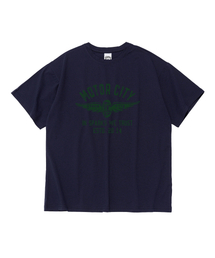 ヴィンテージモーターシティグラフィックドライフィット半袖Tシャツ（ネイビー）