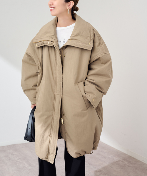 FRAMeWORK（フレームワーク）の「PADDED コート（その他アウター・レディース・ブラック/ベージュ・36/38）」の9枚目の写真