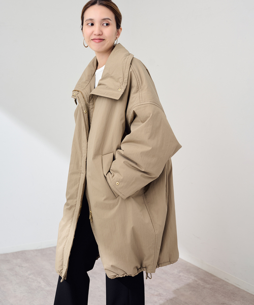 FRAMeWORK（フレームワーク）の「PADDED コート（その他アウター・レディース・ブラック/ベージュ・36/38）」の10枚目の写真