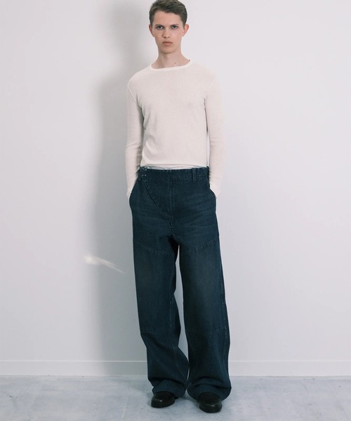 TANAKA（タナカ）の「【TANAKA】UTILITY JEAN TROUSERS（その他パンツ・メンズ・ダークグレー・32/30/28）」の2枚目の写真