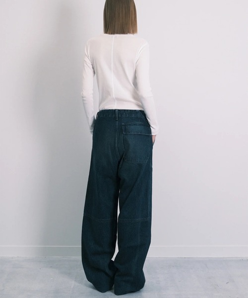 TANAKA（タナカ）の「【TANAKA】UTILITY JEAN TROUSERS（その他パンツ・メンズ・ダークグレー・32/30/28）」の3枚目の写真