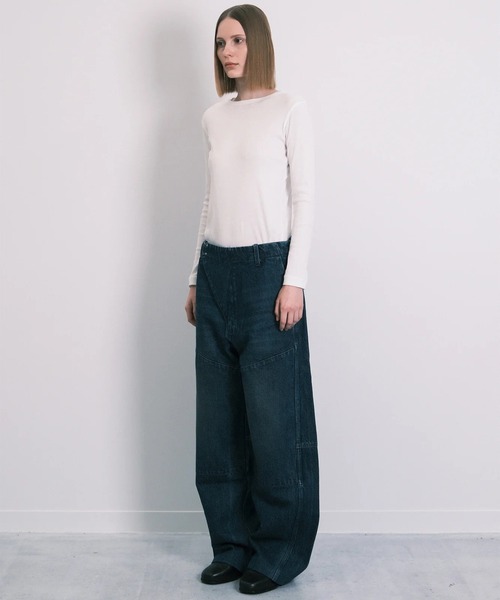 TANAKA（タナカ）の「【TANAKA】UTILITY JEAN TROUSERS（その他パンツ・メンズ・ダークグレー・32/30/28）」の5枚目の写真