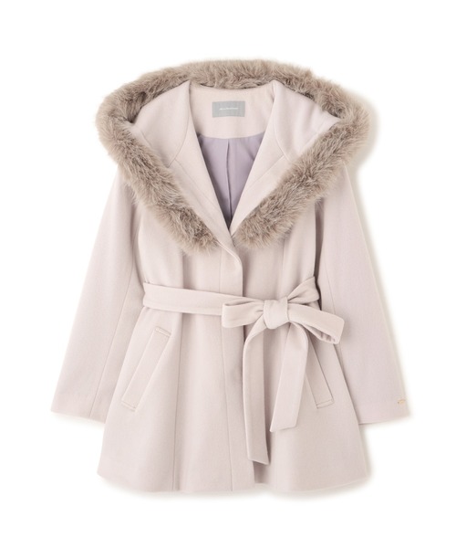 JILL by JILL STUART(ジルバイジルスチュアート)の「フーディミディコート(その他アウター・レディース・ピンク/ホワイト/グレー・MEDIUM/SMALL)」の17枚目の写真