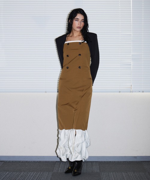 ANDRESD(アンドレスド)の「ロゴバックルロングブーツ / LOGO BUCKLE LONG BOOTS(ブーツ・レディース・ブラウン/ブラック・39/37/38)」の16枚目の写真