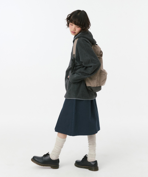 OHESHIO(オヘシオ)の「JERSEY STRIPE バックパック、ブラウン(バックパック/リュック・レディース・その他・FREE)」の9枚目の写真