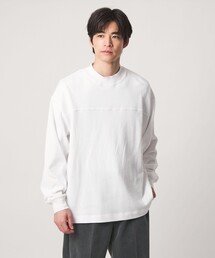 green label relaxing | フットボール リブ 長袖 Tシャツ カットソー(Tシャツ/カットソー)