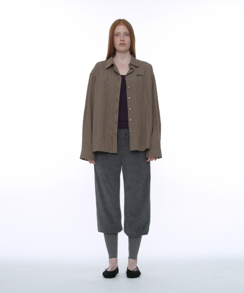 PARTIMENTO WOMEN(パルティメントウィメン)の「PWC クラシックチェックシャツ_キャメル(シャツ/ブラウス・レディース・その他・REGULAR/FREE)」の7枚目の写真