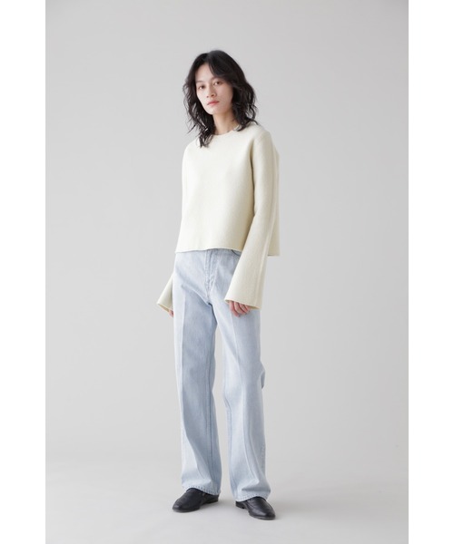 YLEVE(イレーヴ)の「YLEVE / 13.5oz DENIM PRESSED 5P FADE(デニムパンツ・レディース・ブルー・2)」の13枚目の写真