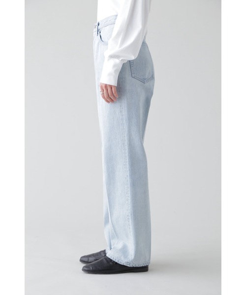 YLEVE(イレーヴ)の「YLEVE / 13.5oz DENIM PRESSED 5P FADE(デニムパンツ・レディース・ブルー・2)」の7枚目の写真