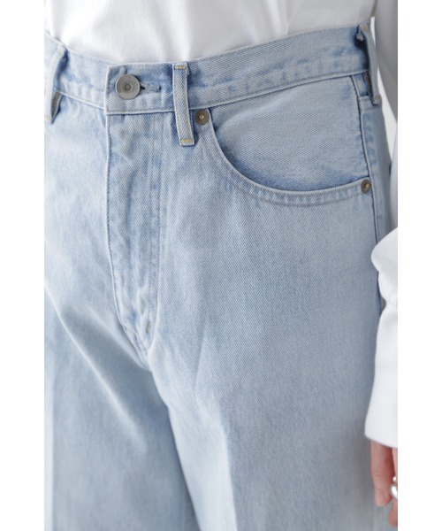 YLEVE(イレーヴ)の「YLEVE / 13.5oz DENIM PRESSED 5P FADE(デニムパンツ・レディース・ブルー・2)」の8枚目の写真