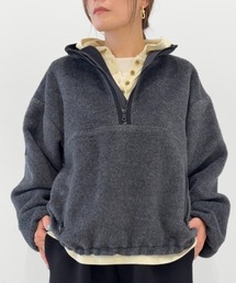 YENN(イエン)SHAGGY HALF ZIP JK