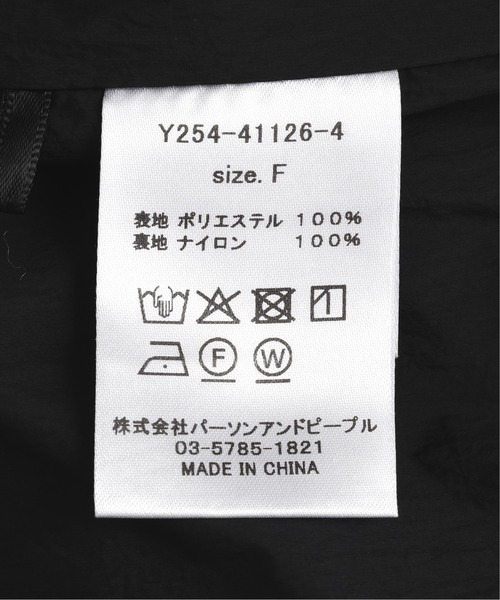 YENN(イエン)の「YENN(イエン)SHAGGY HALF ZIP JK(ブルゾン・レディース・チャコールグレー/ベージュ・F)」の19枚目の写真