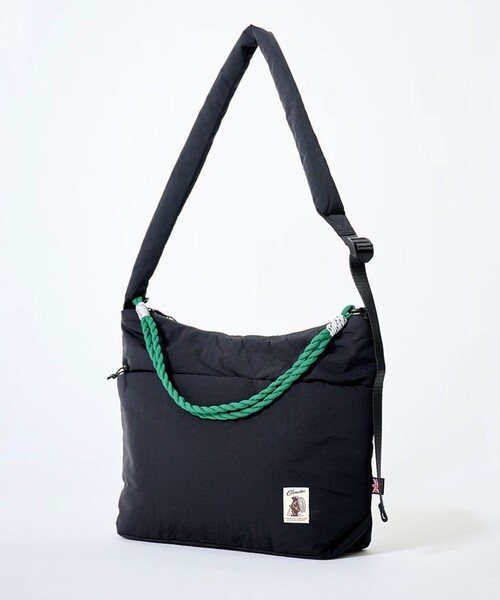 COBMASTER（コブマスター）の「【COBMASTER/コブマスター】PADDED SHOULDER（ショルダーバッグ・メンズ・ネイビー/グリーン/ライトグレー/ブラック・FREE）」の2枚目の写真