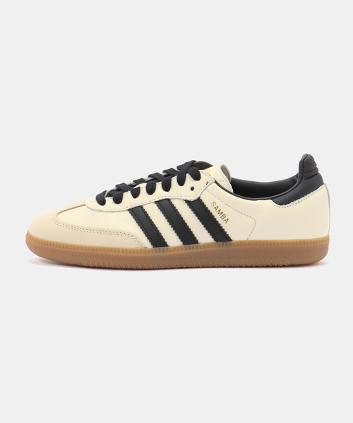 adidas(アディダス)の「adidas/アディダス SAMBA OG(スニーカー・レディース・アイボリー/ブラウン・24.5cm/24cm/23.5cm/25cm/23cm)」の7枚目の写真