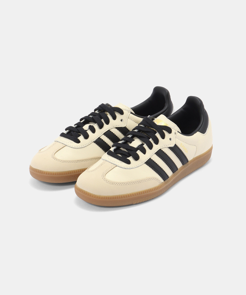 adidas(アディダス)の「adidas/アディダス SAMBA OG(スニーカー・レディース・アイボリー/ブラウン・24.5cm/24cm/23.5cm/25cm/23cm)」の16枚目の写真