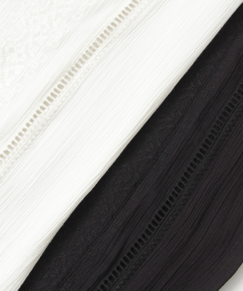 URBAN RESEARCH（アーバンリサーチ）の「UR 刺繍マキシワンピース（ワンピース・レディース・オフホワイト/ブラック・FREE）」の8枚目の写真