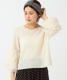 Another Edition | ループスリーブニットプルオーバー/ AEBC ループSL KNIT PO(ニット/セーター)