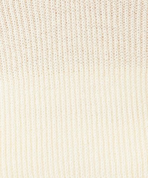 Another Edition(アナザーエディション)の「ループスリーブニットプルオーバー/ AEBC ループSL KNIT PO(ニット/セーター・レディース・ホワイト/ネイビー/マスタード・フリー)」の8枚目の写真