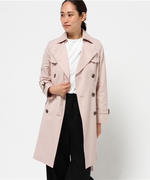 PROPORTION BODY DRESSING(プロポーションボディドレッシング)の「トレンチコート(トレンチコート・レディース・ベージュ系その他/ピンク・1/3/2)」の1枚目の写真