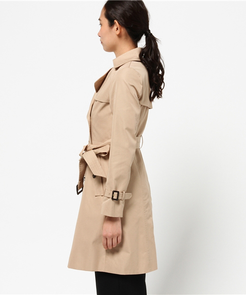 PROPORTION BODY DRESSING(プロポーションボディドレッシング)の「トレンチコート(トレンチコート・レディース・ベージュ系その他/ピンク・1/3/2)」の4枚目の写真