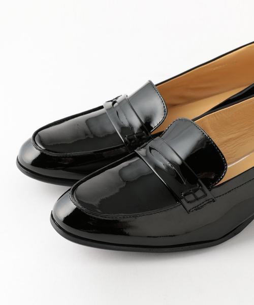 ODETTE E ODILE（オデットエオディール）の「OFC ローファー スリッポン25↓↑（ローファー・レディース・ブラック/ベージュ・24cm/22cm/21.5㎝/24.5cm/23.5cm/25cm/23cm/22.5cm）」の8枚目の写真