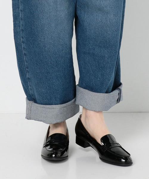 ODETTE E ODILE（オデットエオディール）の「OFC ローファー スリッポン25↓↑（ローファー・レディース・ブラック/ベージュ・24cm/22cm/21.5㎝/24.5cm/23.5cm/25cm/23cm/22.5cm）」の3枚目の写真