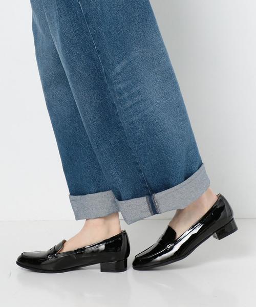 ODETTE E ODILE（オデットエオディール）の「OFC ローファー スリッポン25↓↑（ローファー・レディース・ブラック/ベージュ・24cm/22cm/21.5㎝/24.5cm/23.5cm/25cm/23cm/22.5cm）」の11枚目の写真