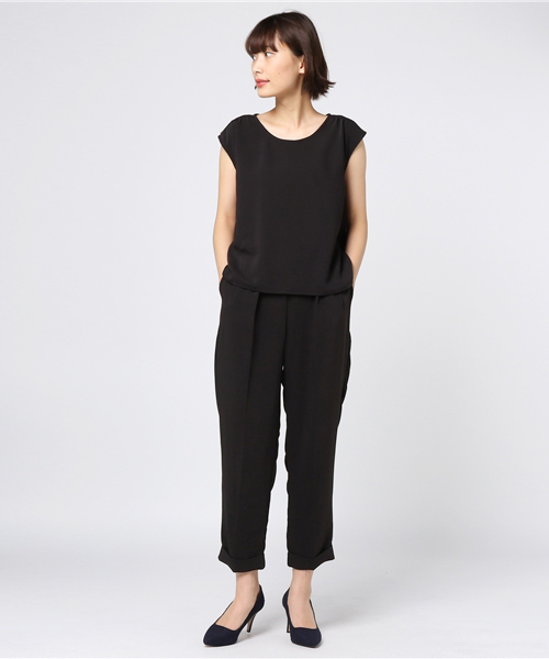 PAGEBOY（ページボーイ）の「Wクロスセットアップ（ワンピース・レディース・ブラック/ネイビー/ラベンダー・FREE）」の16枚目の写真